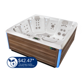 HotSpring Limelight Flair™ | 2.13m x 2.13m x 0.91m h | Seats 6 - The Spa Shop