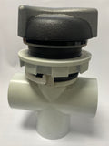 S-Handle 3 Way 1inch Valve - The Spa Shop