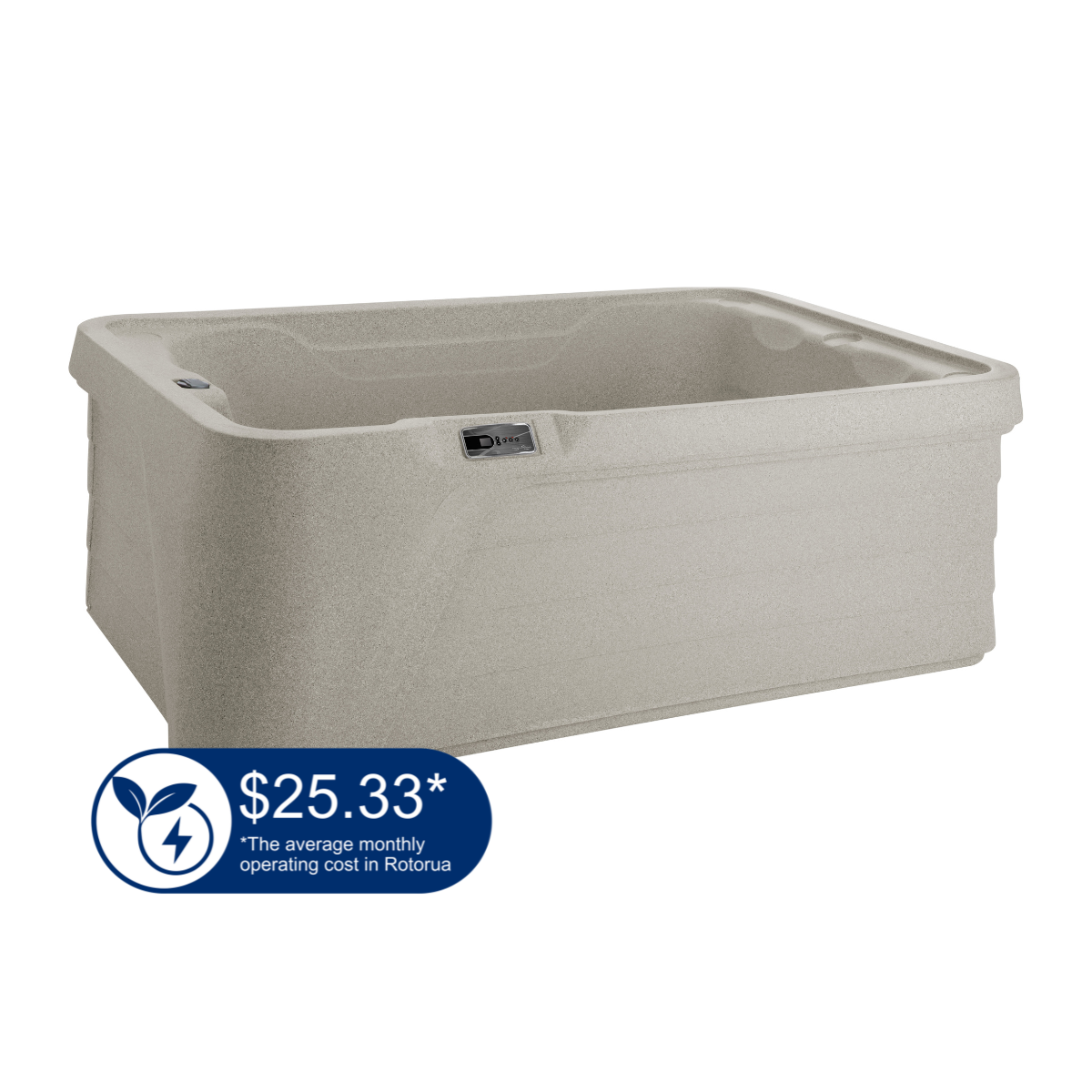 Freeflow Mini | 1.83m x 1.20m x 71cm h | Seats 2 - The Spa Shop