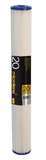 20" Standard, 20micron Pleated Sediment Cartridge - The Spa Shop
