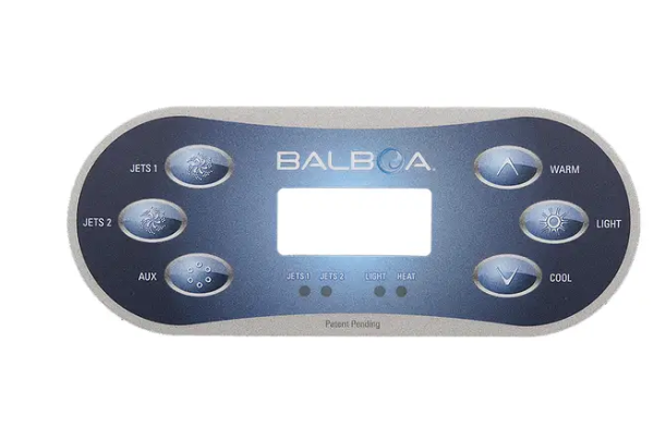 Balboa TP600 Overlay Only(J1/J2/AUX) - The Spa Shop