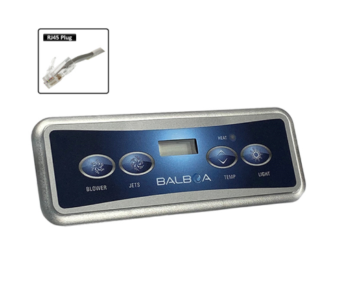 Balboa VL401 touch pad and overlay - The Spa Shop