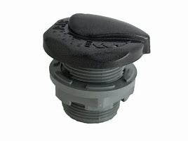 Air Control 1" Designer Cap - Graphite - The Spa Shop