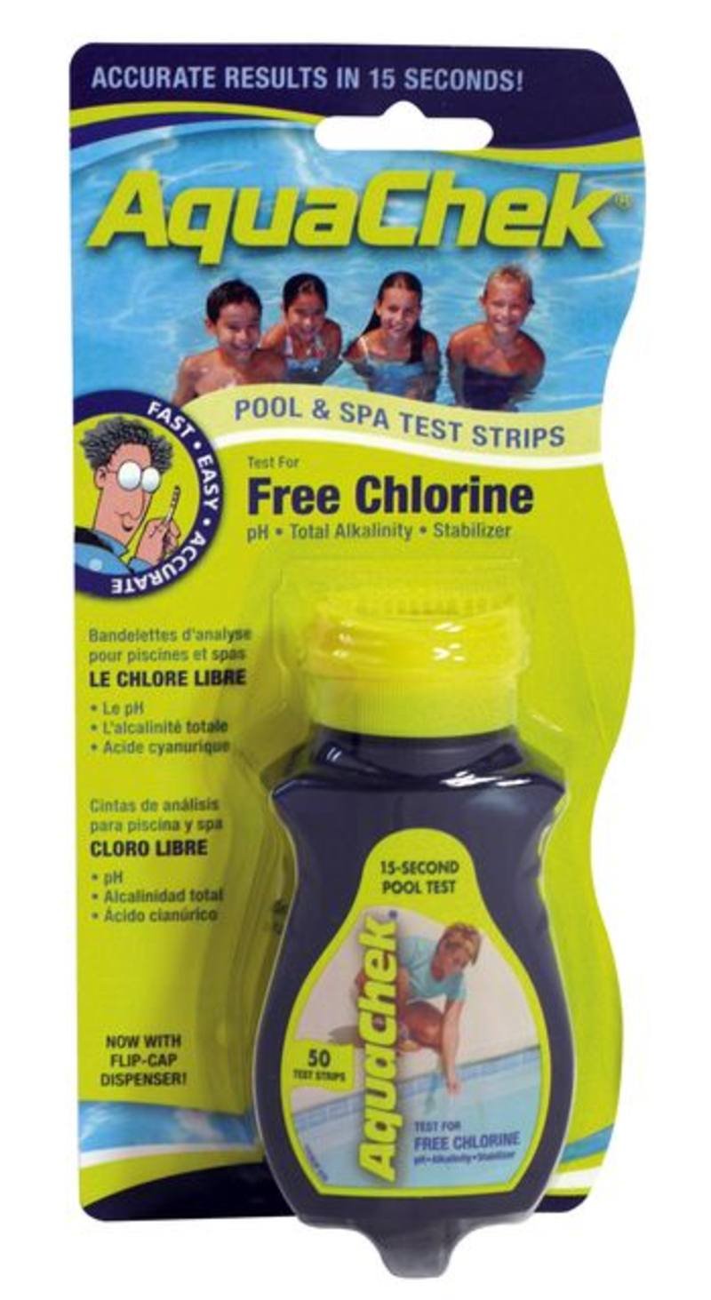 Aquachek Test Strips Yellow 4:1