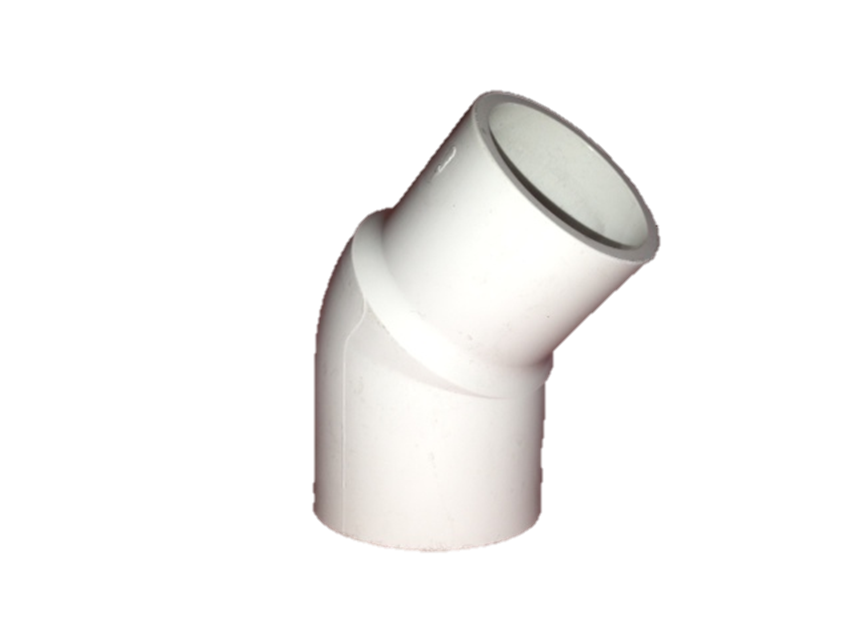 PVC 45 Degree Street Elbow - The Spa Shop