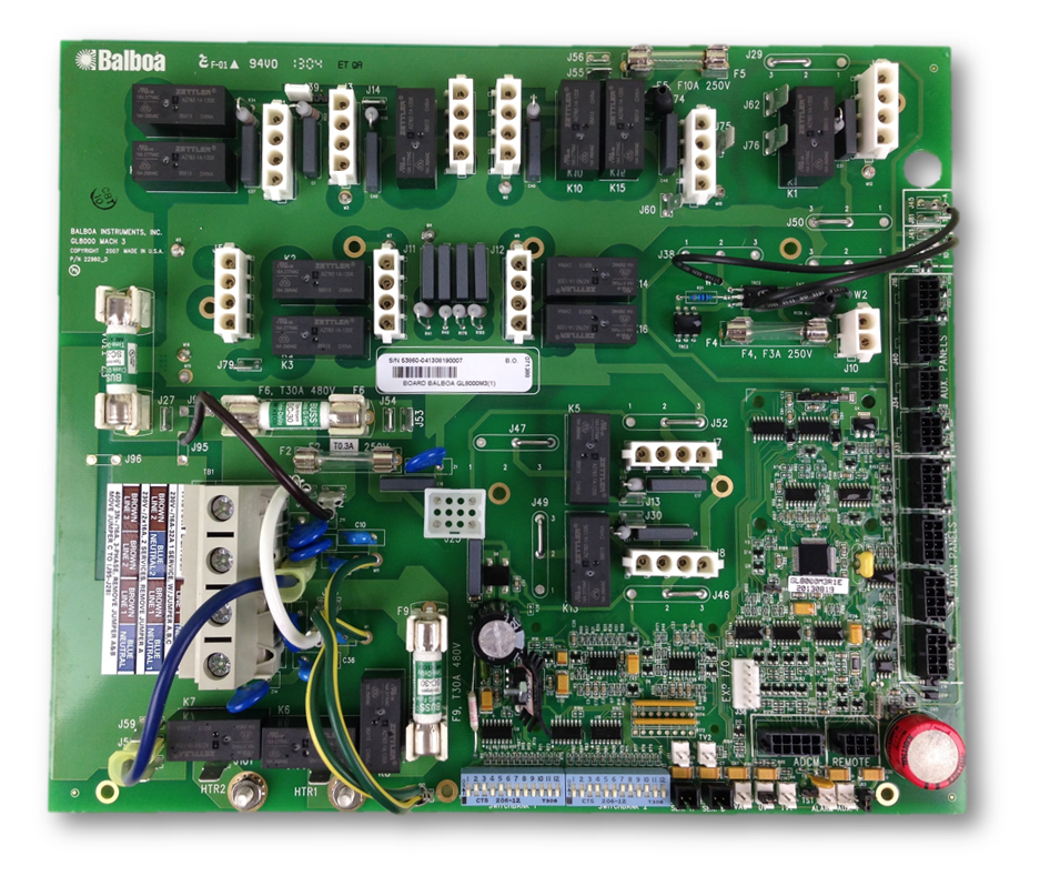 Balboa Gl8000 Circuit Board General