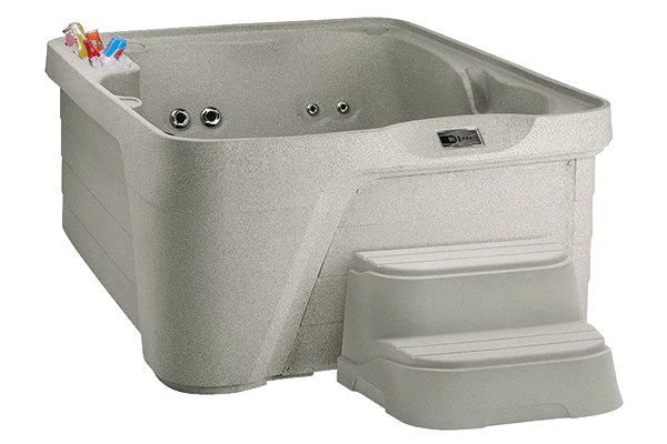 Freeflow Azure | 2.06m x 1.60m x 0.84m h | Seats 4 - The Spa Shop