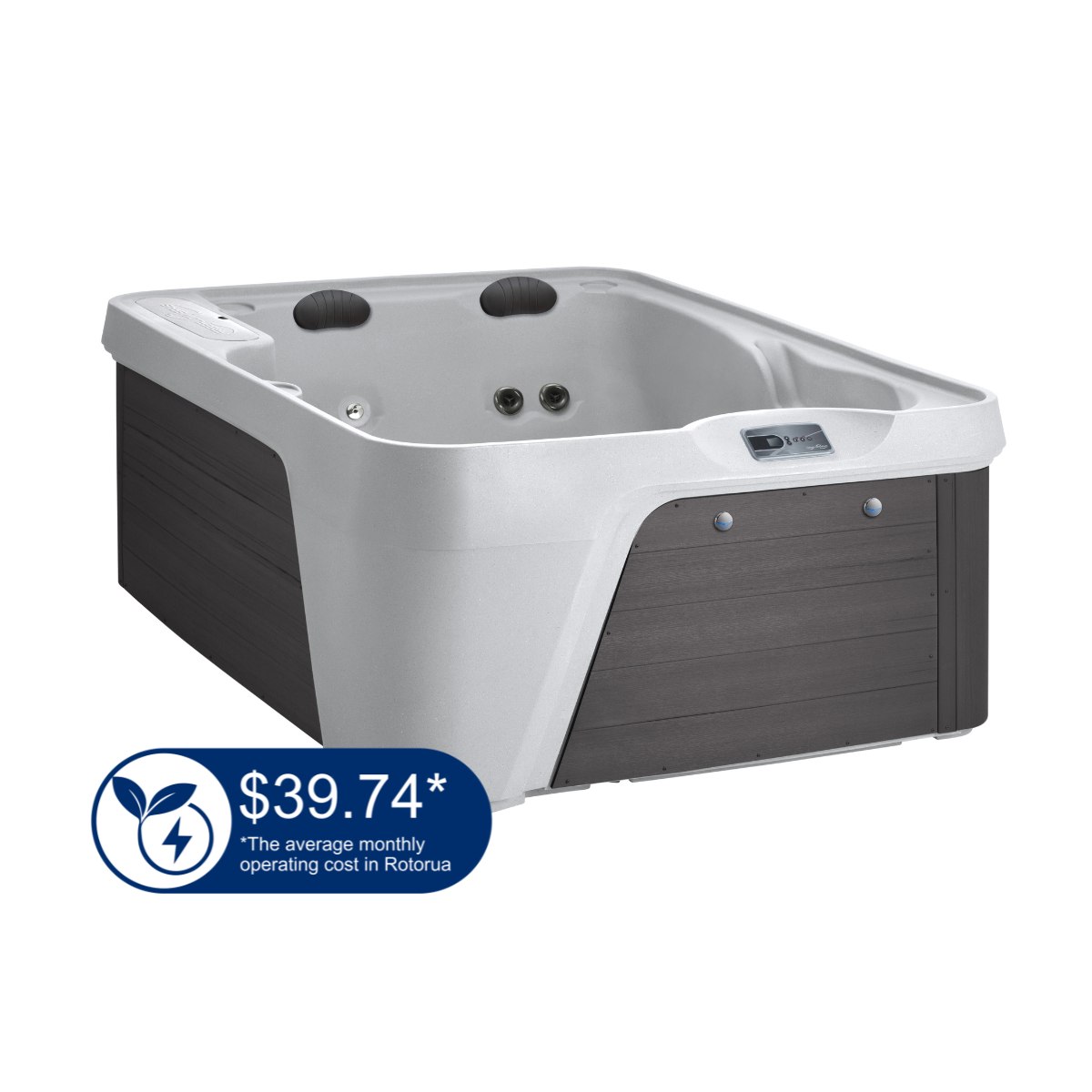 Freeflow Azure Premier | 2.06m x 1.60m x 0.84m h | Seats 4 - The Spa Shop