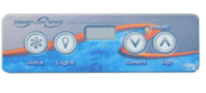 Freeflow Touchpad and Overlay - The Spa Shop