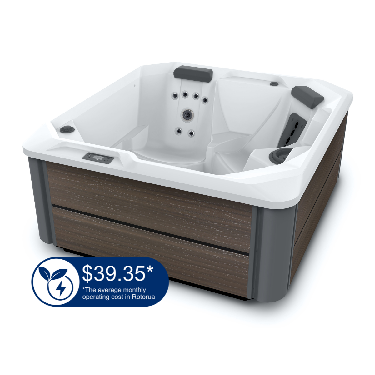 HotSpot SX | 1.83m x 1.96m x 0.84m h | Seats 3-4 - The Spa Shop