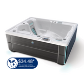 HotSpring Highlife Jetsetter | 2.13m x 1.65m x 0.74m | Seats 3 - The Spa Shop