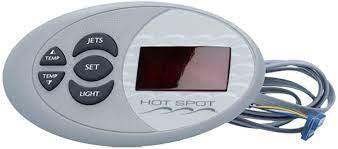 76843 Control Panel Hot Spot (Hawk Type 8 Pin Plug) - The Spa Shop