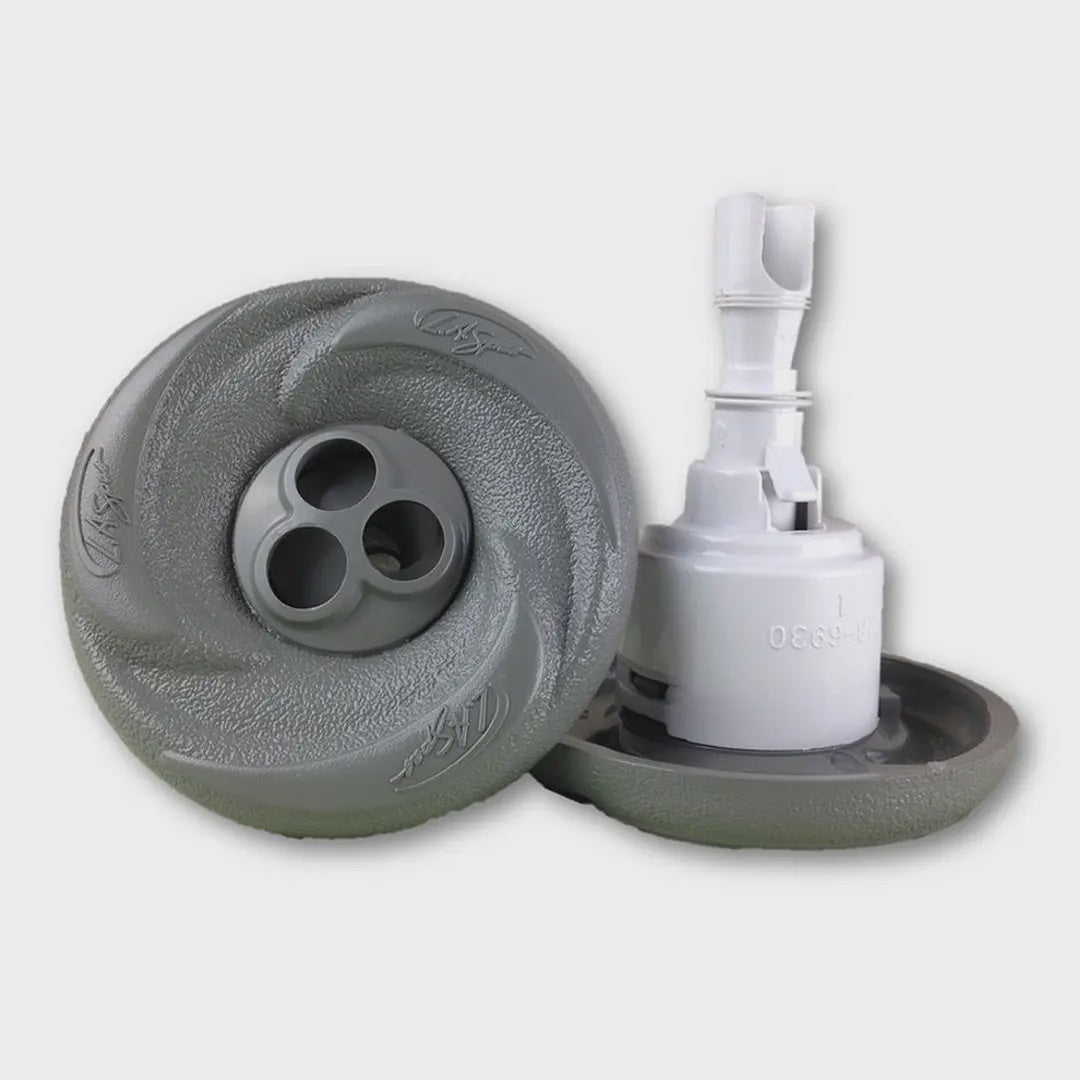LA Spas Mini Storm Roto Massage Grey Jet with Logo