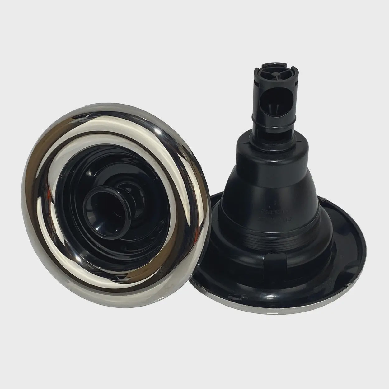 Rising Dragon 5" Directional Jet Stainless Steel and Black