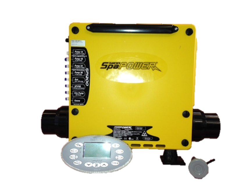 Sp1200 3.5Kw Controller And Oval Touchpad General