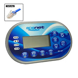 SpaNET SV2 gel filled low profile touchpad - The Spa Shop