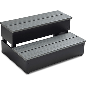 Everwood Spa Pool Steps Storm (Hotspot) - The Spa Shop