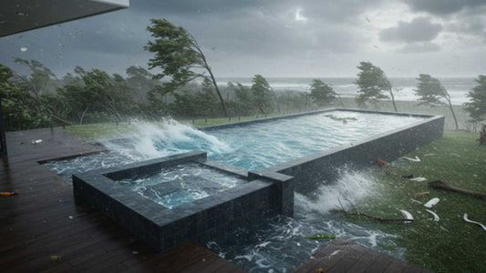 How to Protect Your Spa Pool During a Storm – and What to Do After