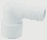 90 Degree Bar Adaptor - 1" Spigot to 3/4" Barb