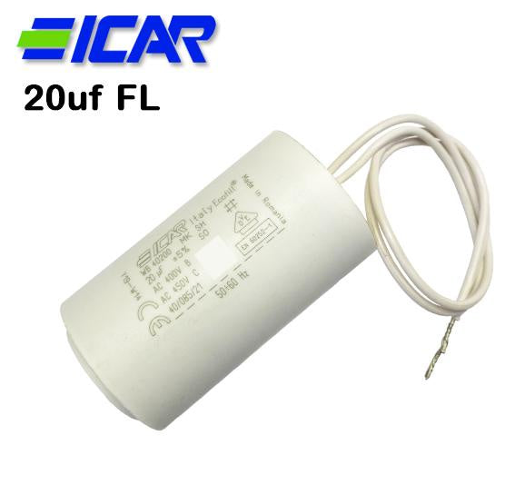 Icar 20Uf Capacitor Fly Lead General
