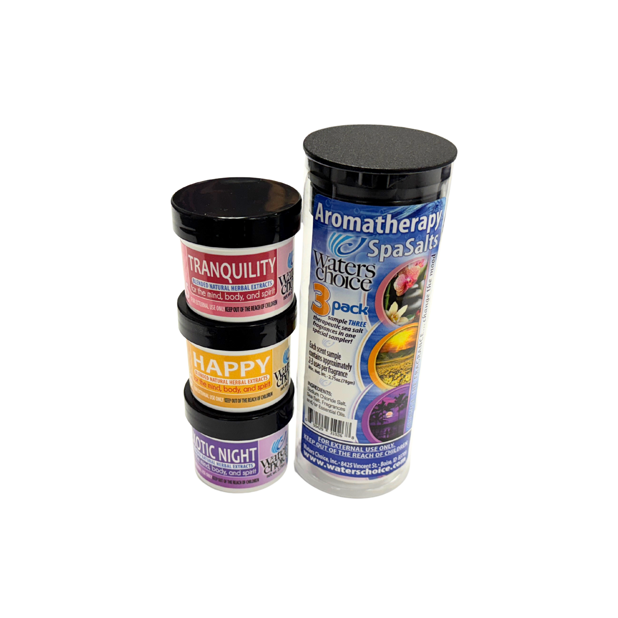 Waters Choice Aromatherapy 3 Pack - The Spa Shop