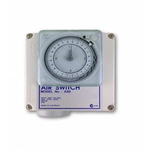 Air Switch Box Single Outlet 15Amp With Time Clock General