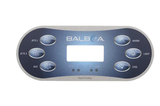 Balboa TP600 Overlay Only(J1/J2/AUX) - The Spa Shop