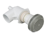 Waterway Plastics Extended Thread 3.5" Hi Flo Suction 1.5" S Elbow for Timber Hot Tubs - 484 lpm rated - The Spa Shop