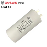 DUCATI 75UF Capacitor, Quick Connect