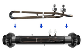 Universal Incoloy Spa Heater Element Fits Balboa, Gecko, Spa-quip - The Spa Shop