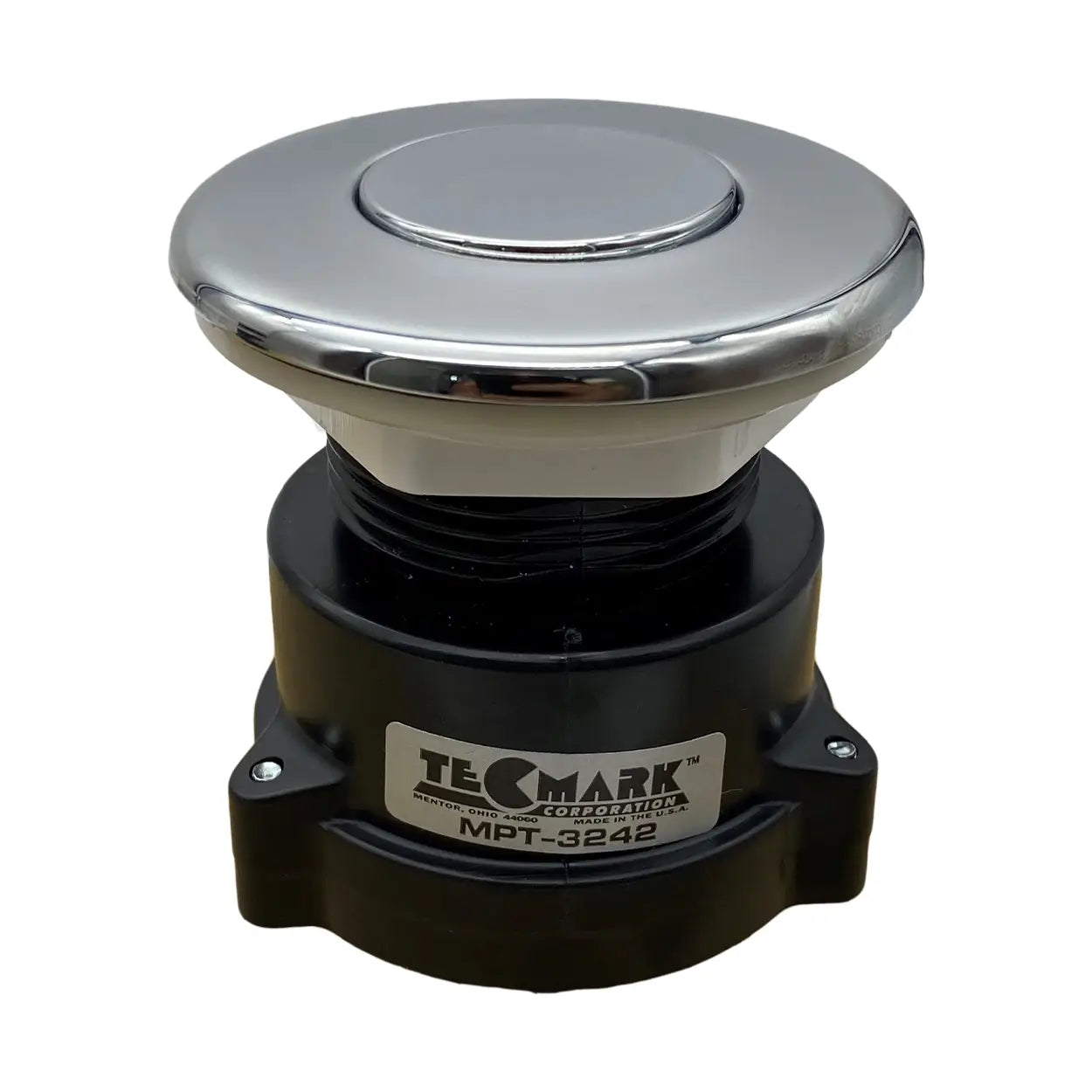 Air Button Chrome Flush Mount - The Spa Shop