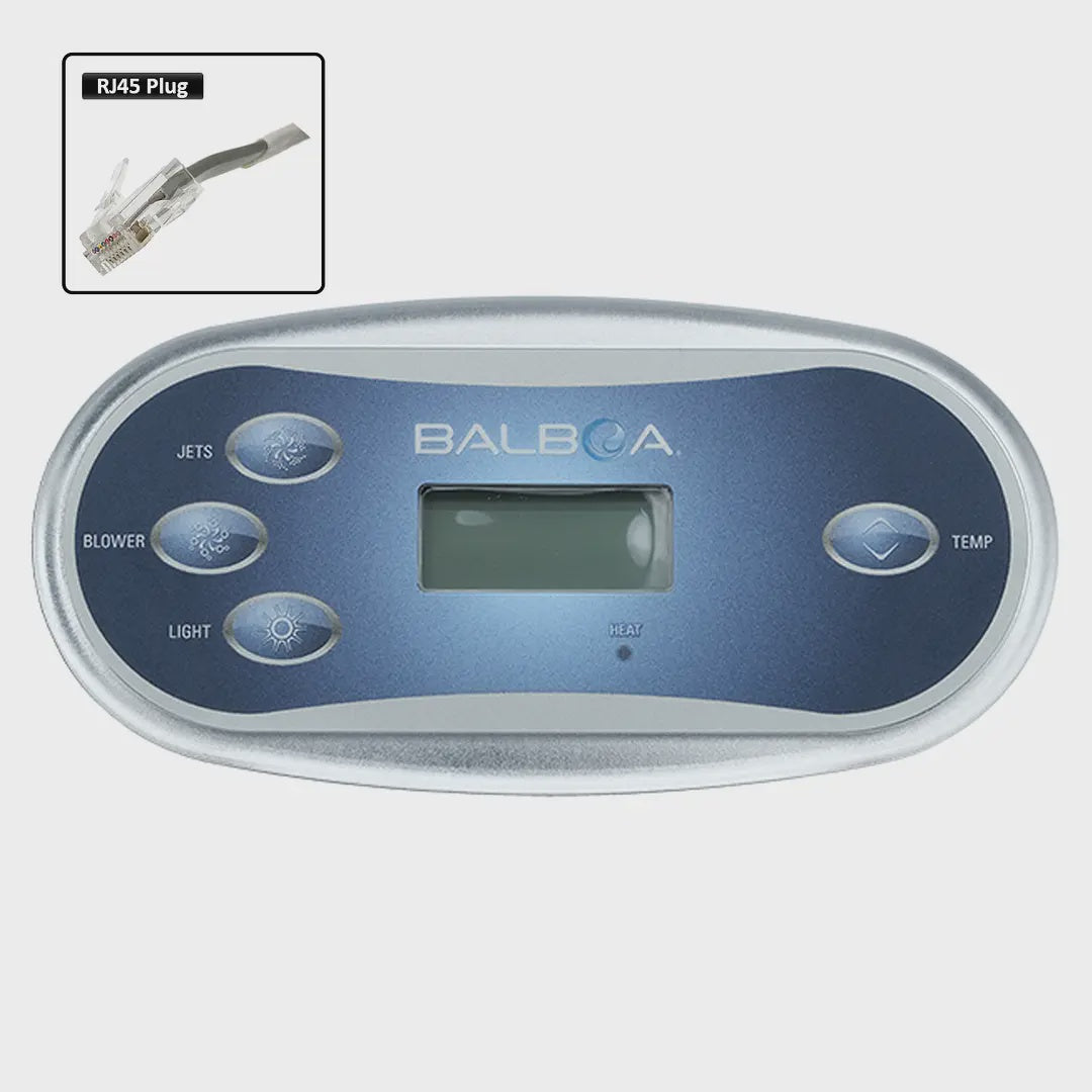 Balboa VL406T Touchpad and Overlay - The Spa Shop