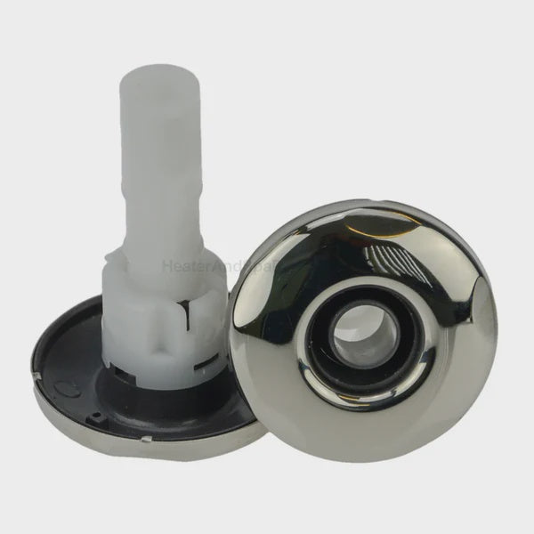 CMP 200 Series 2″ Typhoon Jet Internal – 5 Scallop Directional Stainless Steel/Graphite Gray... - The Spa Shop