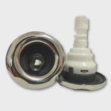 CMP 400 Series 3 3/8inch Typhoon Jet Internal – 5 Scallop Rotational Stainless Steel/Graphite Gray