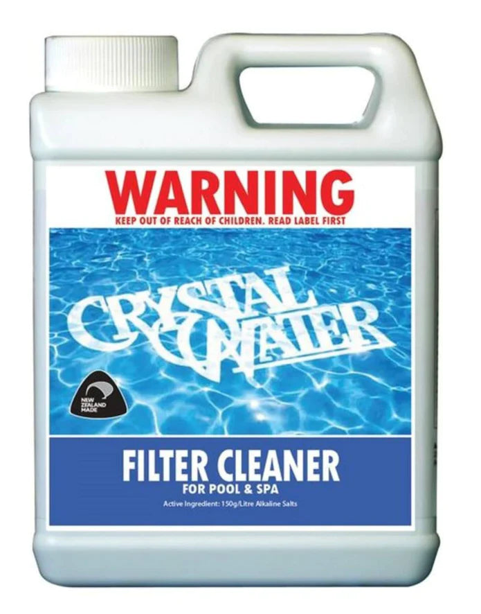 Crystal Water Pool & Spa Filter Cleaner 1L