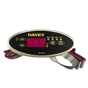 Davey Spa-Quip SP600/601 Oval Touch Pad and Overlay