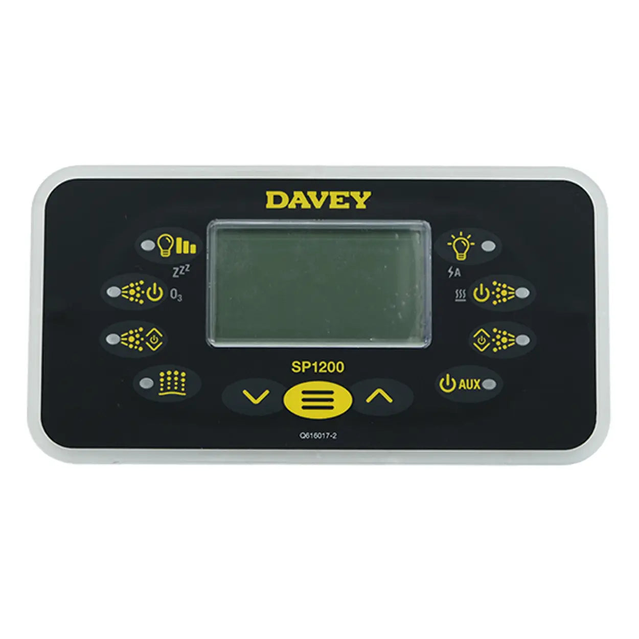 Davey Spa-Quip SP1200 Rectangular Touchpad and Overlay - The Spa Shop