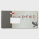 Gecko TSC-19 / K-19 4 Button(2pump) Overlay - The Spa Shop