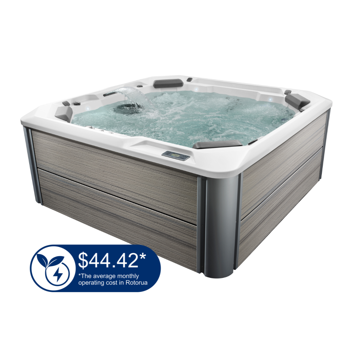 HotSpot Rhythm® | 2.13m x 2.13m x 92cm h | Seats 7 - The Spa Shop