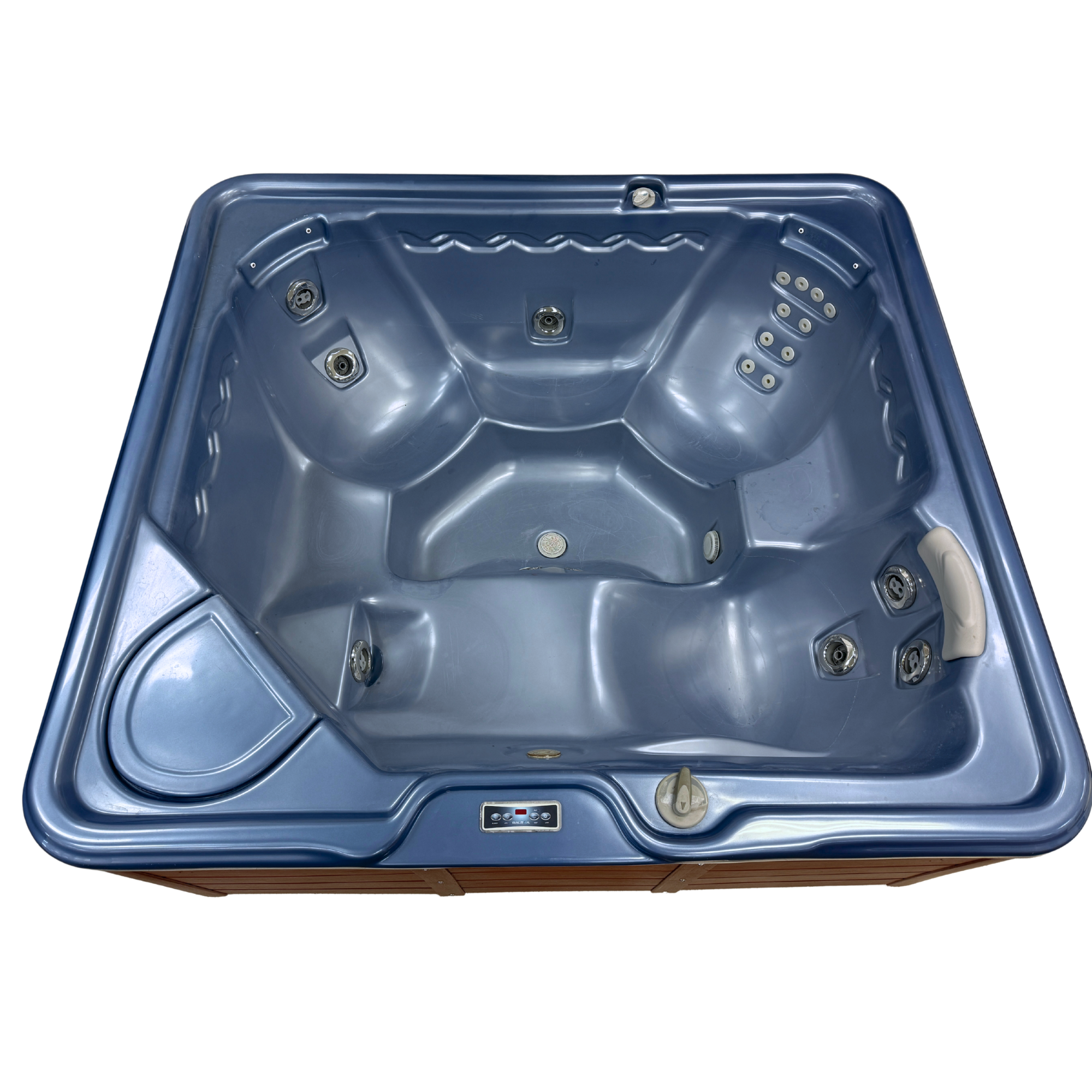 HotSpring Blue Lagoon (Front-to-Back Opening) Replacement Cover (1.98m x 2.185m) - The Spa Shop