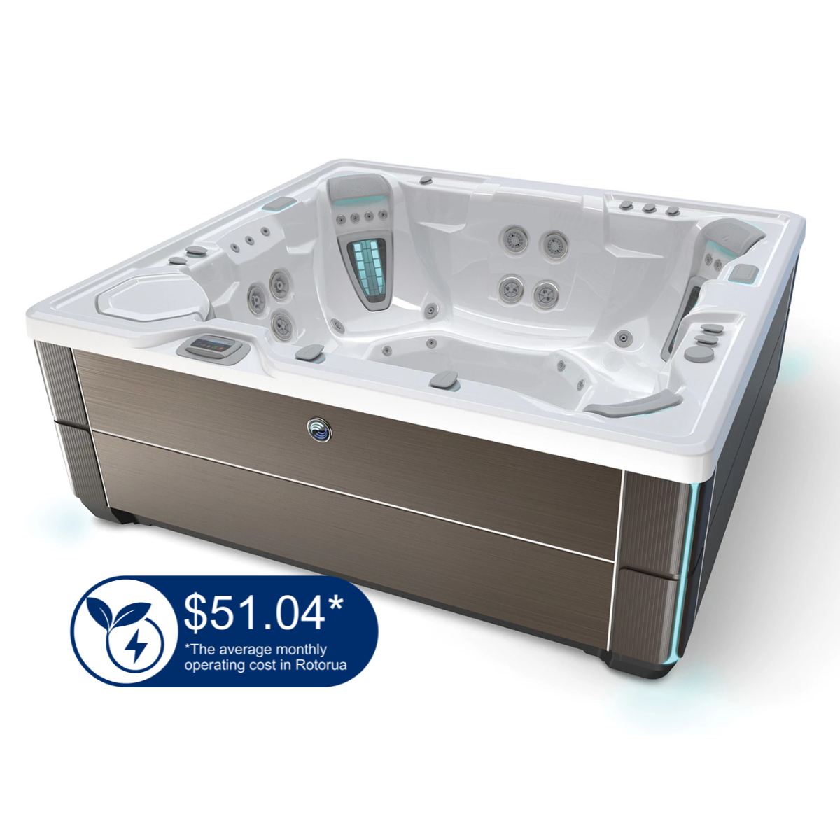 HotSpring Highlife Grandee | 2.54m x 2.31m x 0.97m | Seats 7 - The Spa Shop