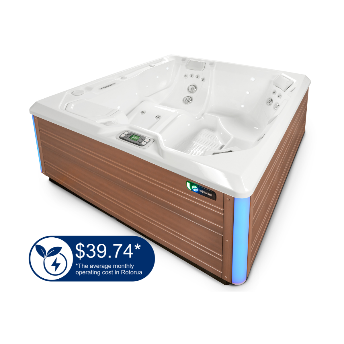 HotSpring Limelight Strobe 208 x 196 x 84 cm | Seats 4 - The Spa Shop