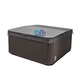 Square-shaped Replacement Cover (Charcoal Grey) - The Spa Shop