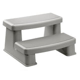 Spa Pool Steps Polymer Teak (Kitset) - The Spa Shop
