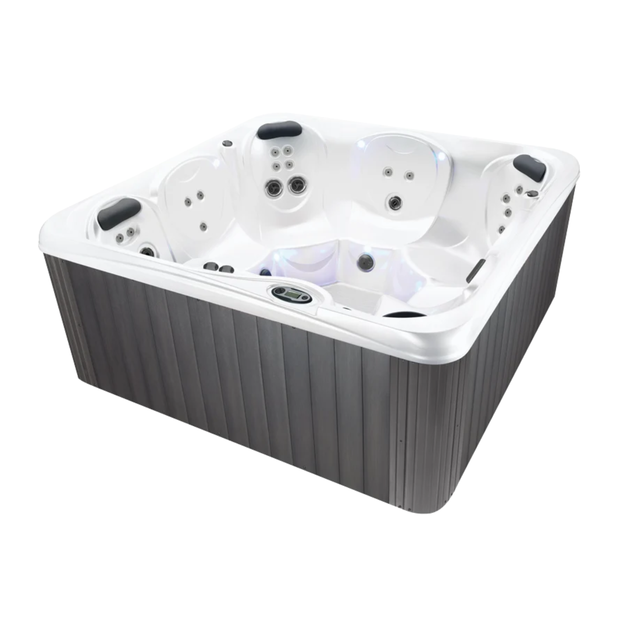 Islander Spas Ahorangi | 2.13m x 2.13m x 0.91m | Seats 6 - The Spa Shop