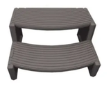 Life Spa Pool Steps Charcoal Grey - The Spa Shop