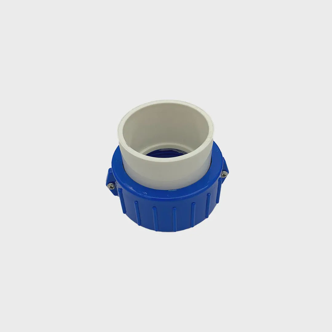 Spanet SmartFlo 50mm Split Union c/w O’ring & Tail - The Spa Shop