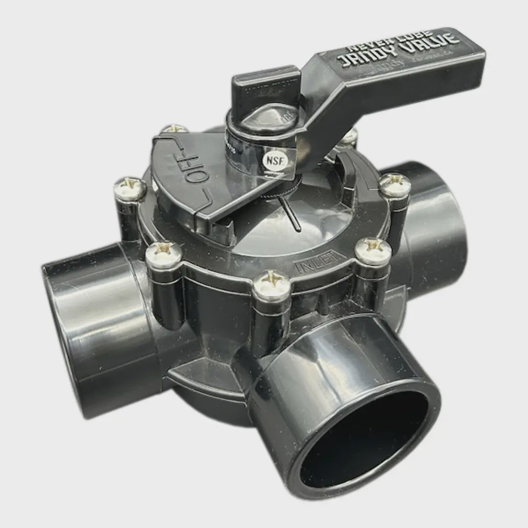 Jandy 3 Port 40mm Never Lube Valve - The Spa Shop
