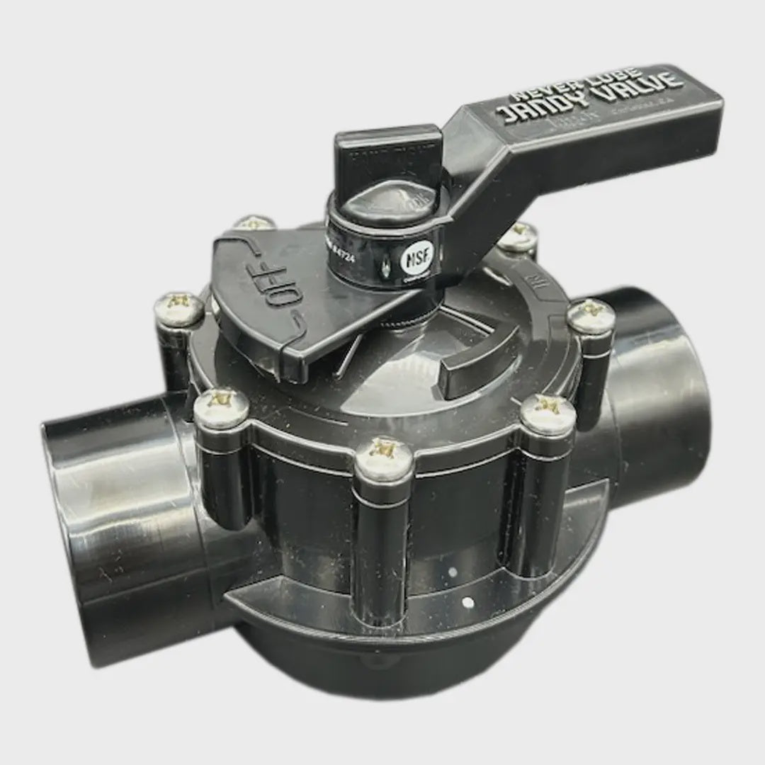 Jandy 2 Port 40mm Never Lube Valve - The Spa Shop