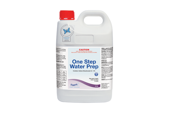 Poppits One Step Water Balance Prep 2.5L Chemicals